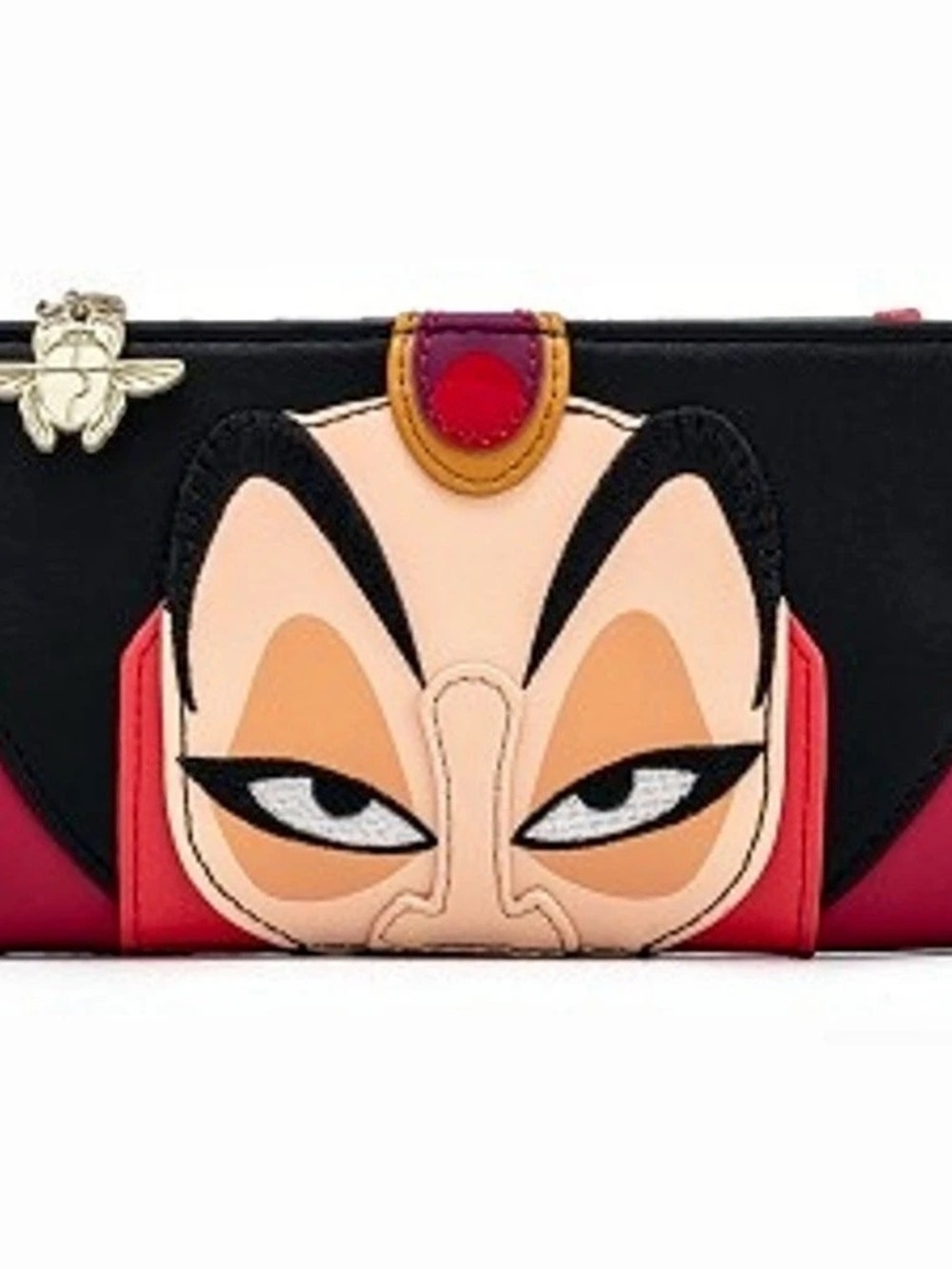 Loungefly Disney Aladdin’s Jafar Cosplay Wallet Black & Red NWT